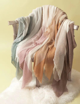 Bufanda de lana hecha a mano de las señoras del invierno del diseñador de la fabricación para el regalo