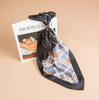 12momme Sarga Seda 65 × 65cm Bufanda Cuadrada Impresión personalizada para la venta