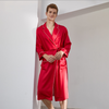 1 PCS 19 Momé Custom Long Satin Silk Silk para ropa de dormir para hombres del fabricante de ropa de China 