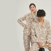  El cómodo pijama de seda pura establece proveedores al por mayor del fabricante de China